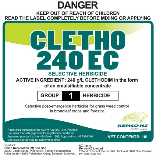 [CH043] Cletho 240 EC (10L)