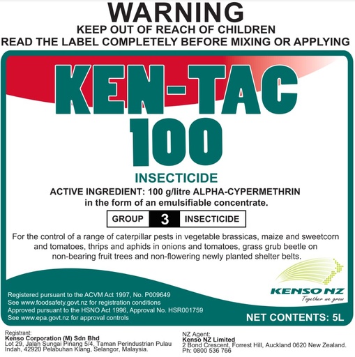 [CH046] Ken-Tac 100 EC (5L)