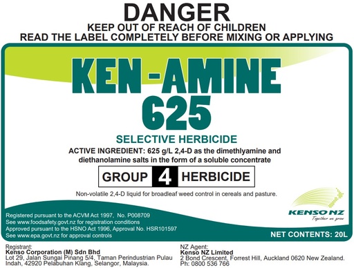 [CH052] Ken-Amine 625 (200L)